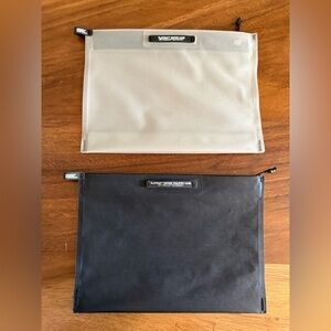 Matador FlatPak™ Zipper Toiletry Case Set Charcoal & Arctic White